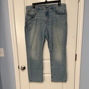 Relaxed Fit Light Blue Denim Jeans